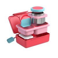 OmieBox UP  Lunch Box - Cherry Pink